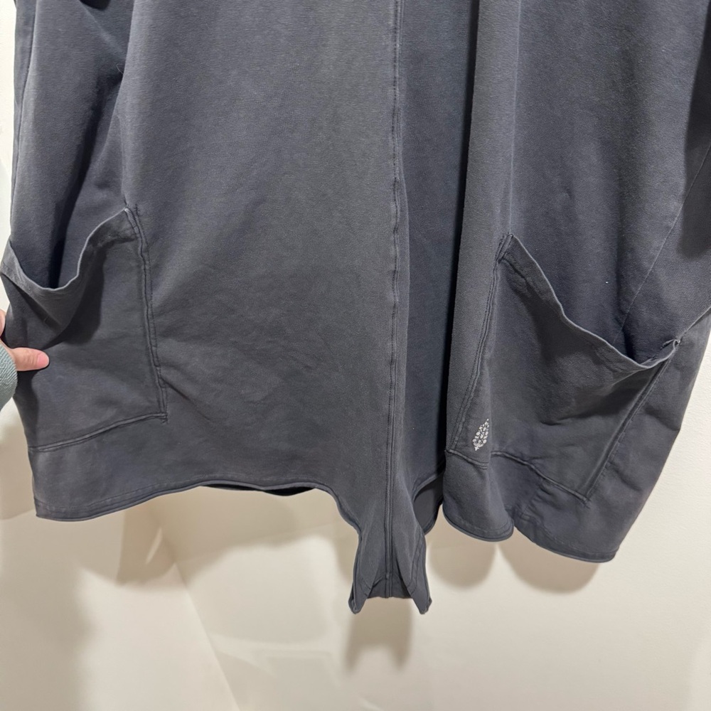 FP Movement Hot Shot Tee Romper – Charcoal Gray – Size M - Picture 7 of 13